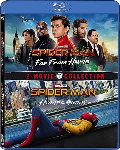 Spider-Man Far from Home Spider-Man Homecoming Blu-ray