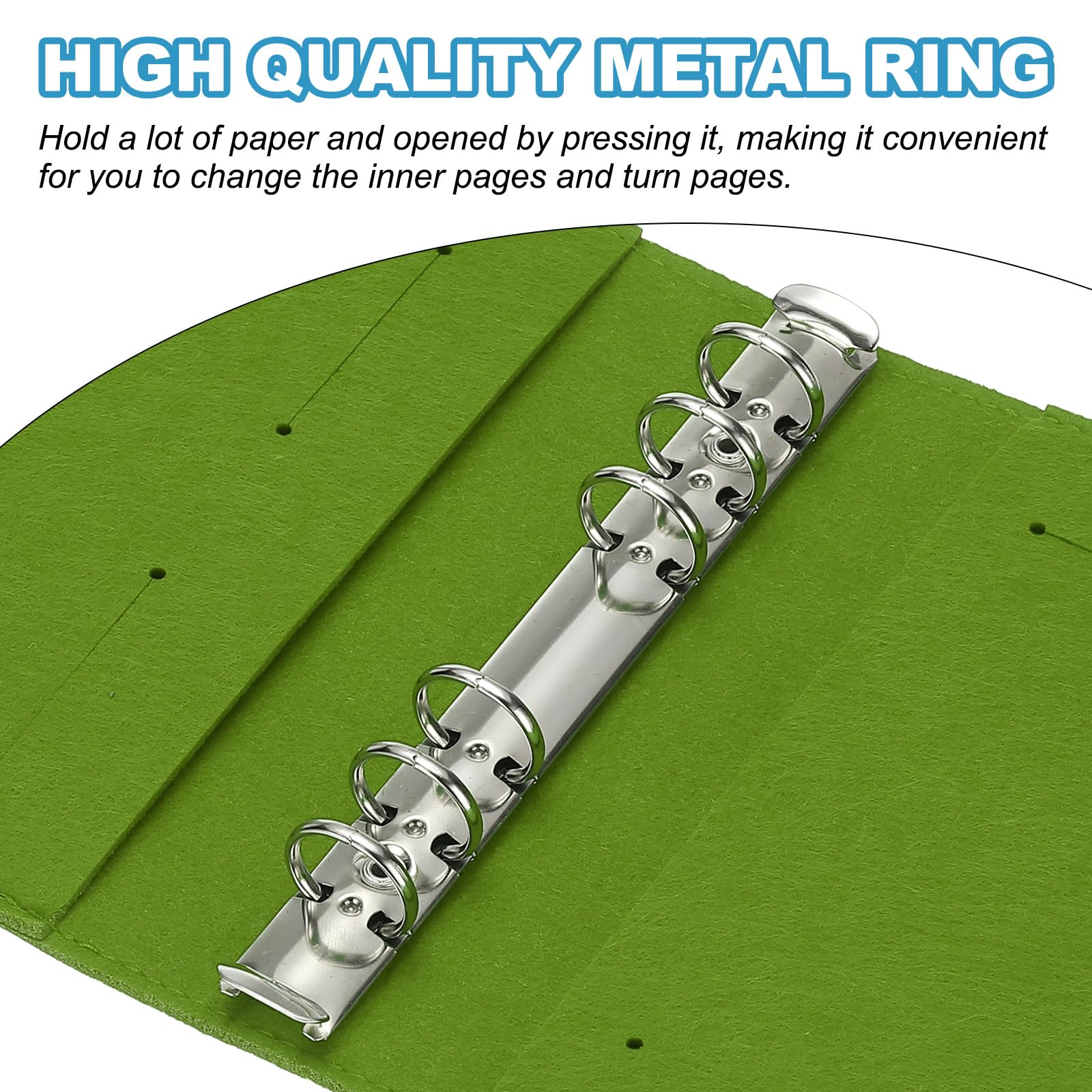 PATIKIL A5 Felt Binder - Image 4