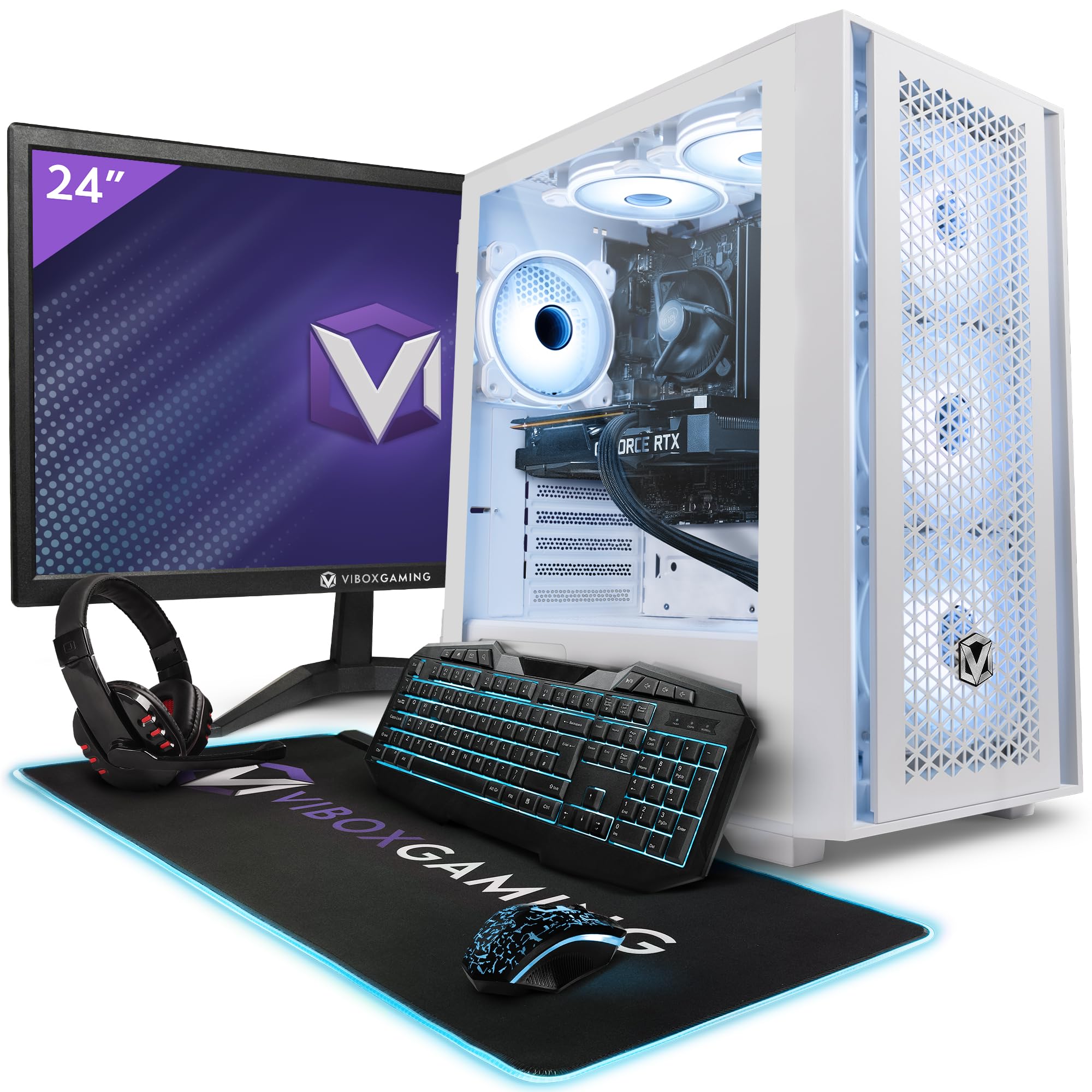 Vibox II-160 PC Gaming | Core I5-10400F 4.3GHz | Radeon RX 9070 16GB | 16GB RAM 1TB NVMe | Windows 11 WiFi