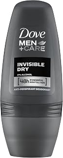 Dove For Men Plus Care Invisible Dry Roll-On Anti-Perspirant Deodorant 50ml