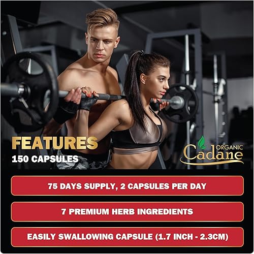 Miniatura 6 de Extracto de berberina de cadano - Suplemento de berberina con Gymnema Sylvestre, té verde y más - 150 cápsulas para el sistema inmunológico, apoyo a