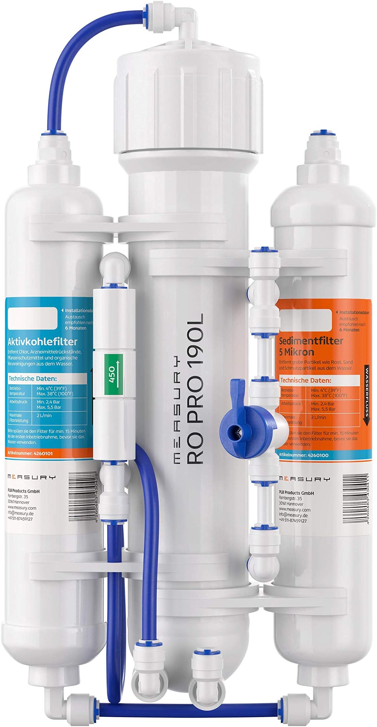 Naturewater 6 Steg Omvu00e4nd Osmos RO 180l/dag Med UV-Renare Och Pump Fu00f6r Naturewater 6 Steg Omvu00e4nd Osmos RO 180l/dag Med UV-Renare Och Pump Fu00f6r
