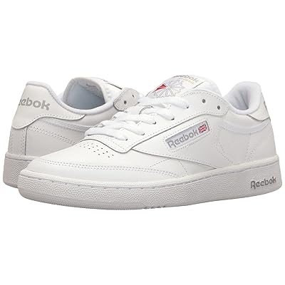 Reebok Lifestyle Club C 85 Vintage Athletic Shoes Int/White/Sheer Grey