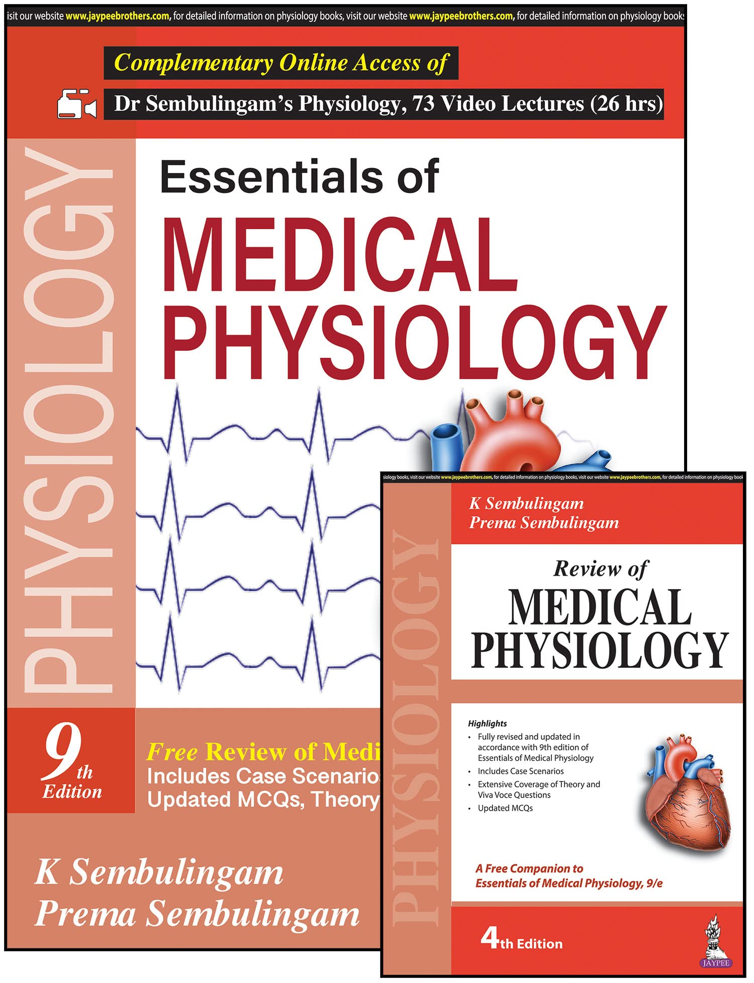 Essentials of Medical Physiology: with free Review of Medical Physiology 9th Edition