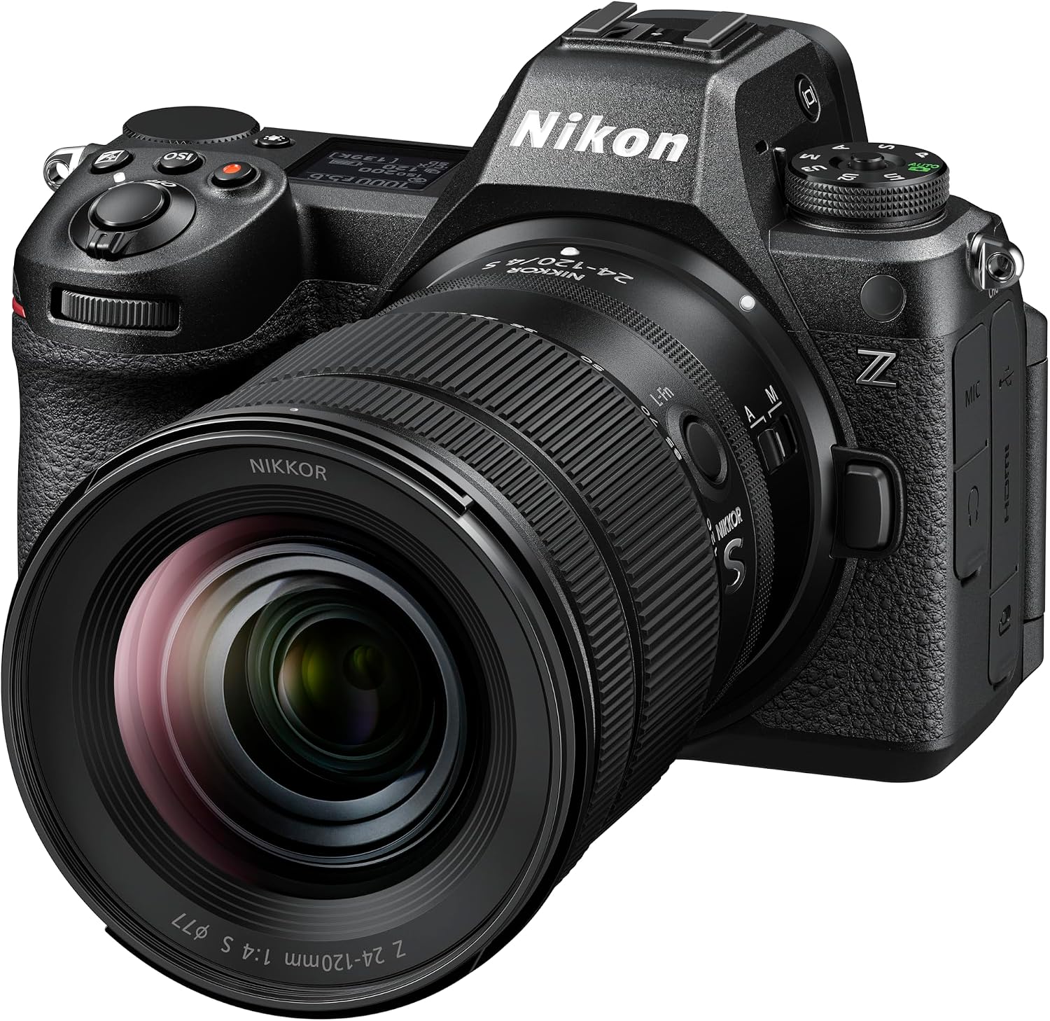 Z6III FX-Format Mirrorless Camera Body w/NIKKOR Z 24-120mm f/4 S Lens (International Model)