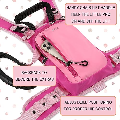 Miniatura 3 de QOGIR Ski and Snowboard Harness for Kids Learn to Ski Safely and Teach Your Child The Speed Control of Skiing, Ski Harness