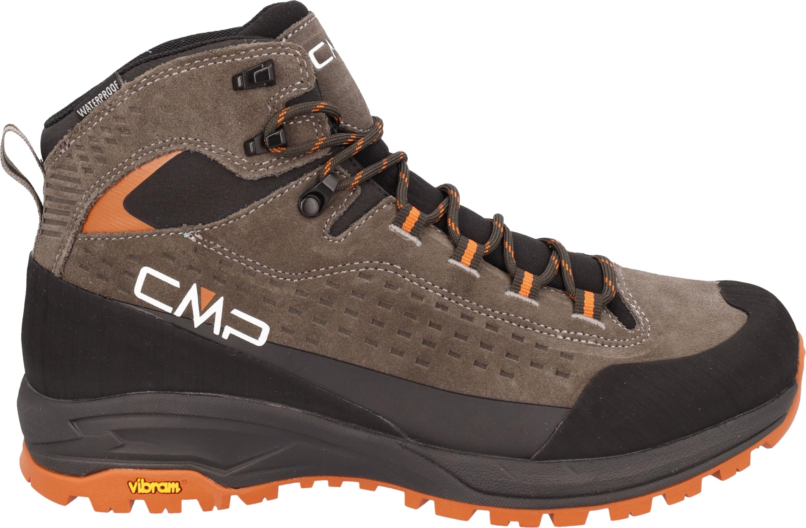 CMP VERTYX MID - Scarpe da trekking WP Fango RUGGINE
