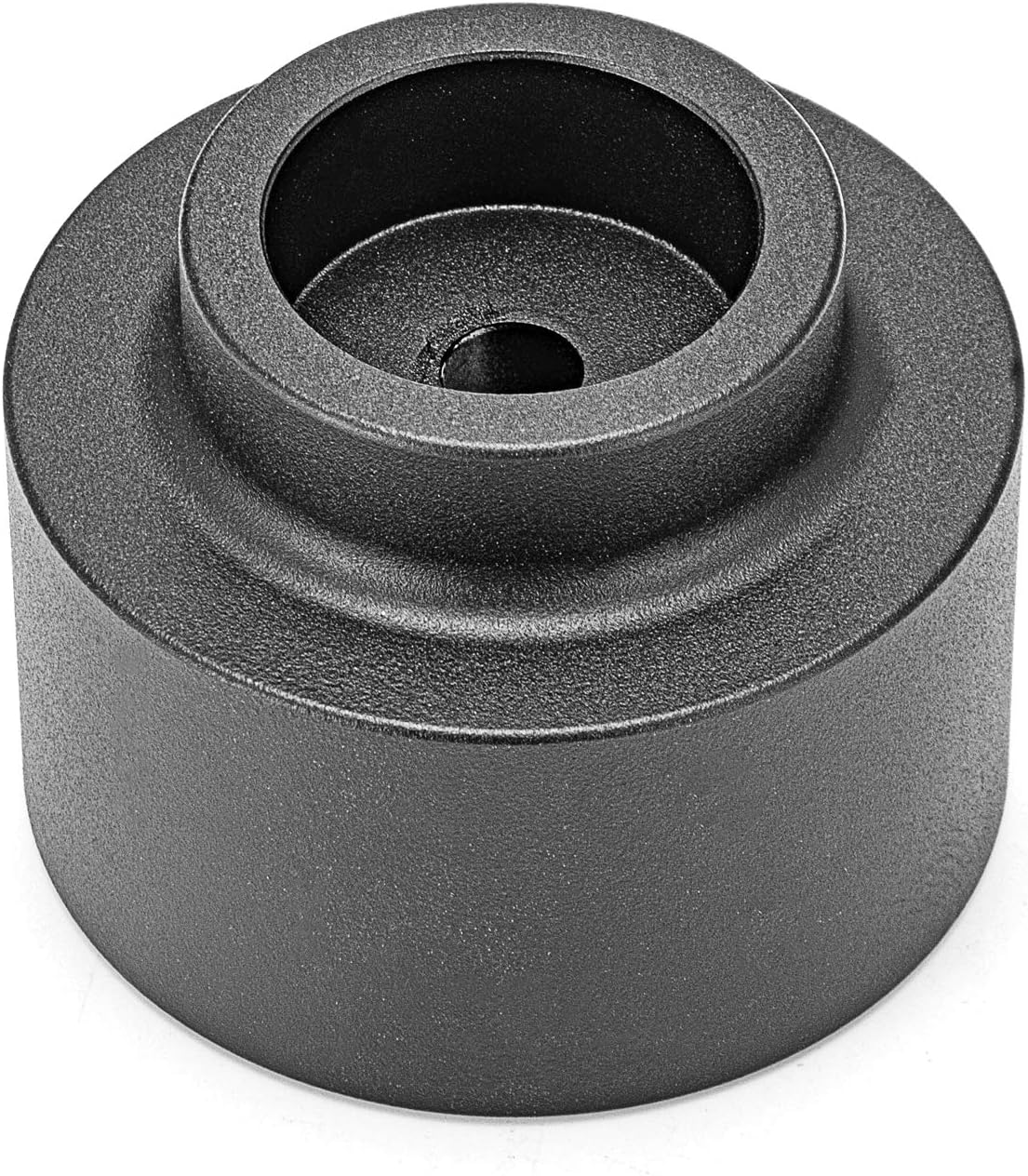 WSays 2" Spacer Rear Leveling Lift Kit Gloss Black Compatible with Chevy Avalanche Tahoe Suburban Trailblazer Fit GMC Envoy Yukon Fit Hummer H2 2001-2022