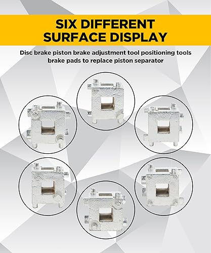 Miniatura 3 de Herramienta de pistón de freno de disco,Herramienta de compresión de pinza de freno,Accesorios de coche Herramienta de pistón de freno de disco