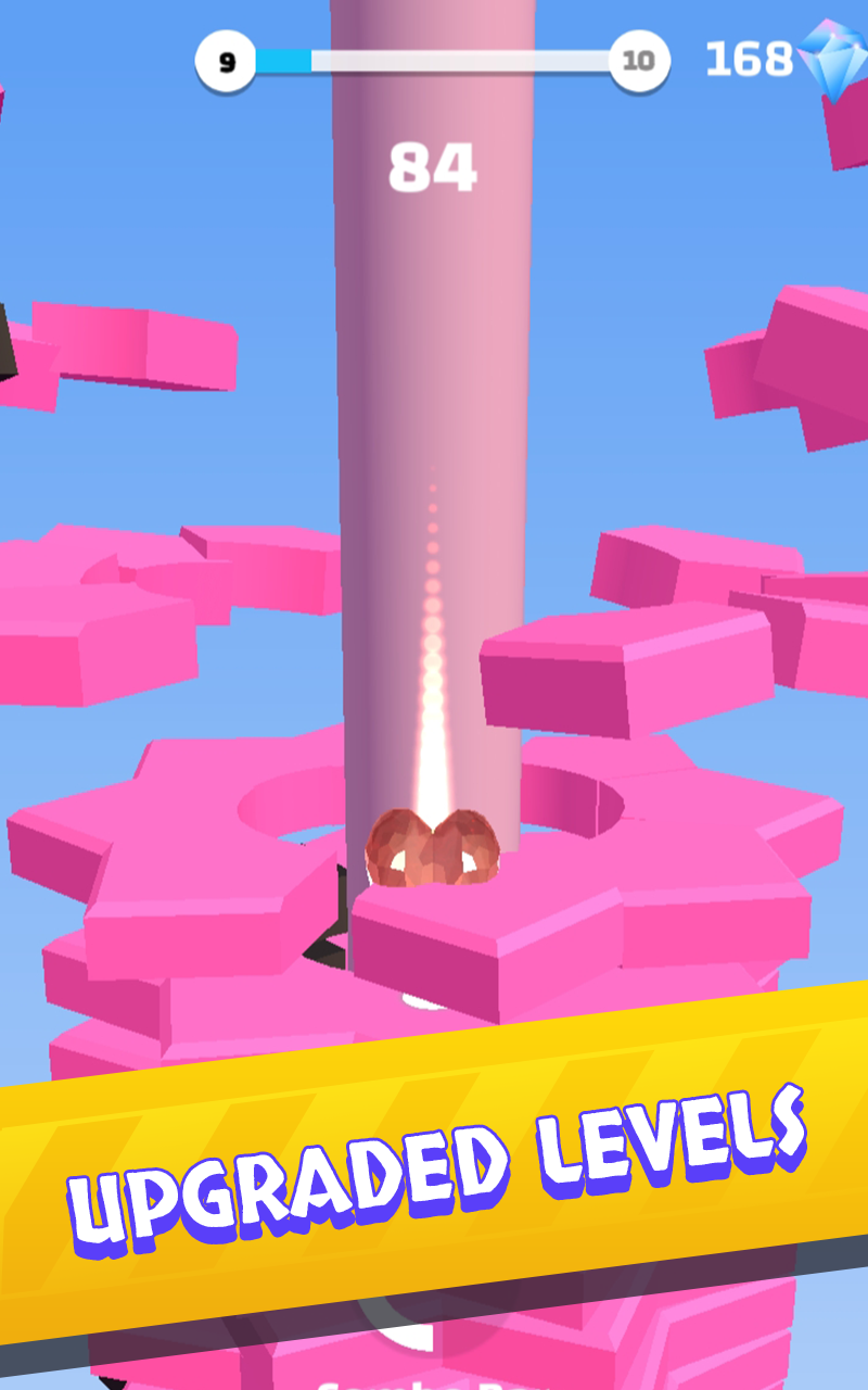 Helix Stack Jump Smash Ball Addicting Endless 3D Stack Ball Falling