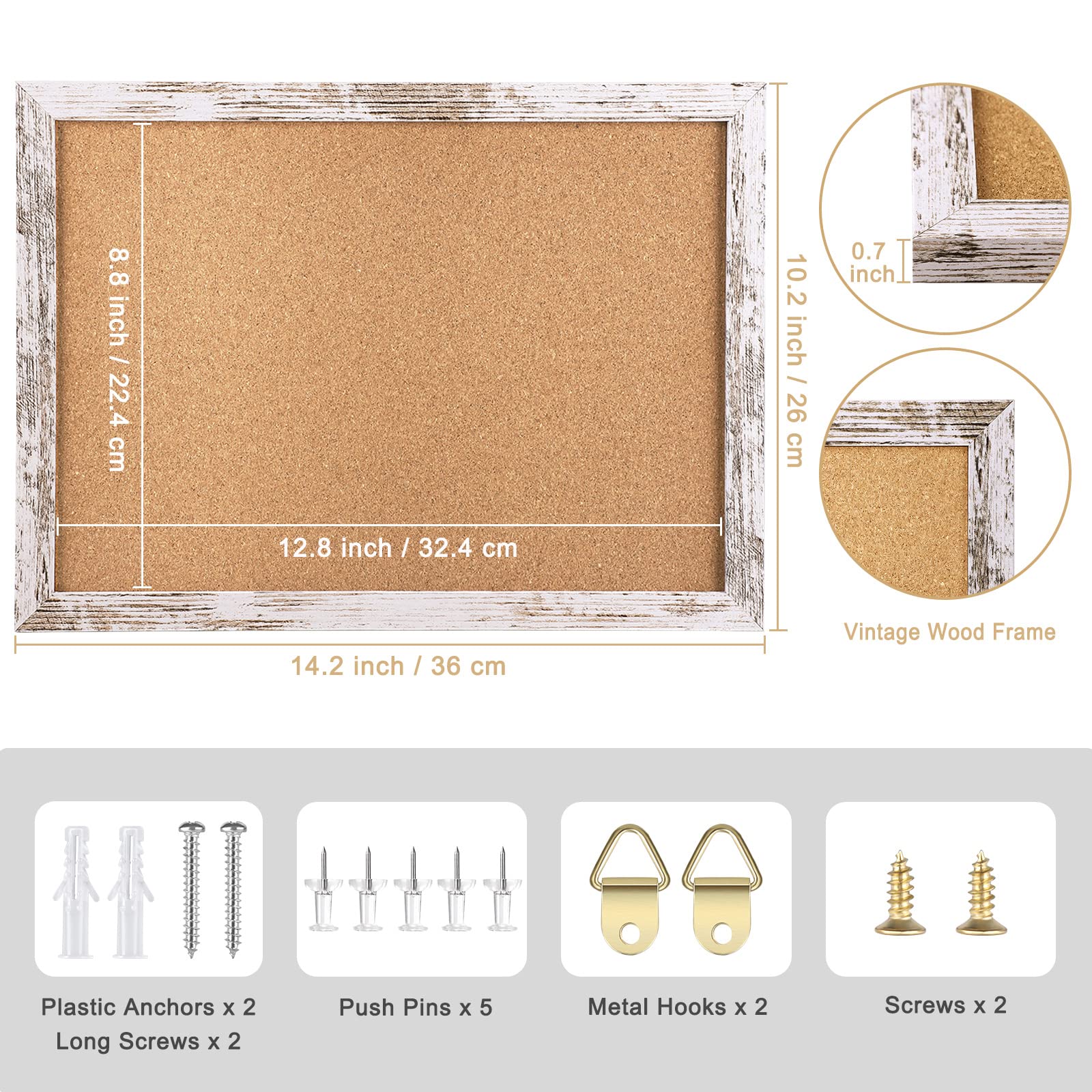 Aitakatta Korktafelrolle – 0,3 Cm Dick, 50,8 X 40,6 Cm, Selbstheilend, Für Pinnwände & Basteln