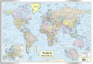 World Political Map : Map For Students (30 Inches X 20 Inches)