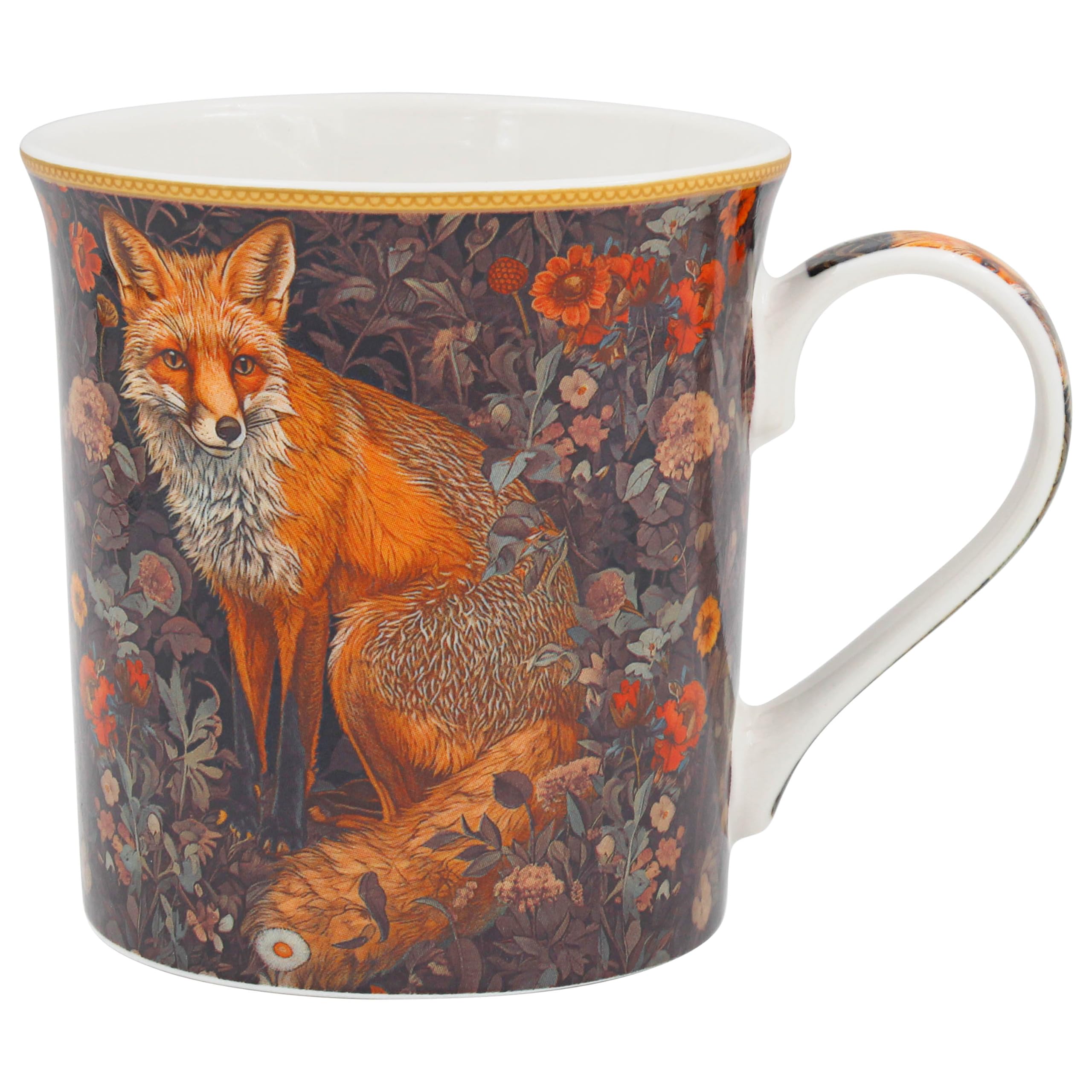 The Leonardo Collection Wm. Morris Wildlife Fox Mug 350ml