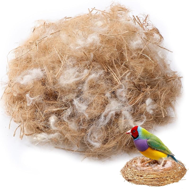 Material para Ninho de Aves com Fibras Naturais Amyhill 120 g