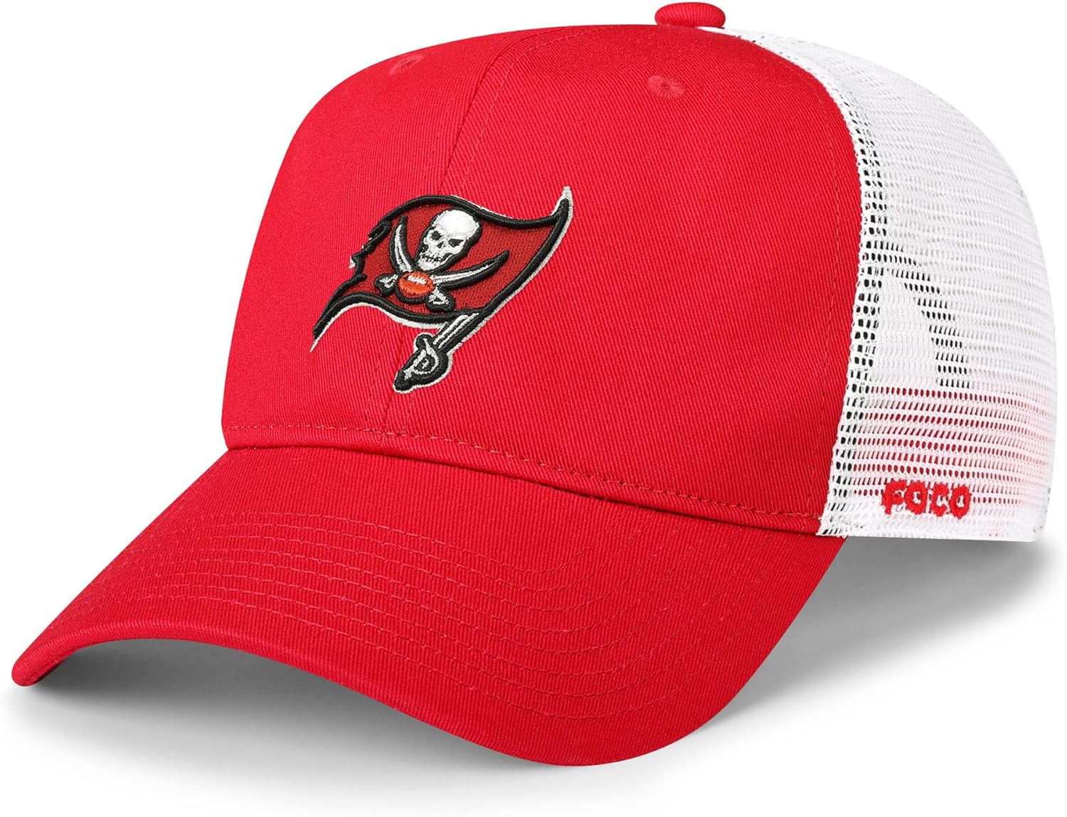FOCO NFL Mens NFL Team Logo Mesh Trucker Rf Hat Caps