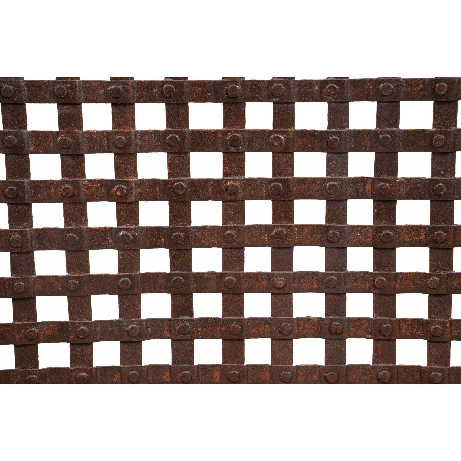 Biscottini Parascintille per camino a legna 120x4x76 cm | Parascintille camino a legna in ferro battuto | Paraschizzi camino