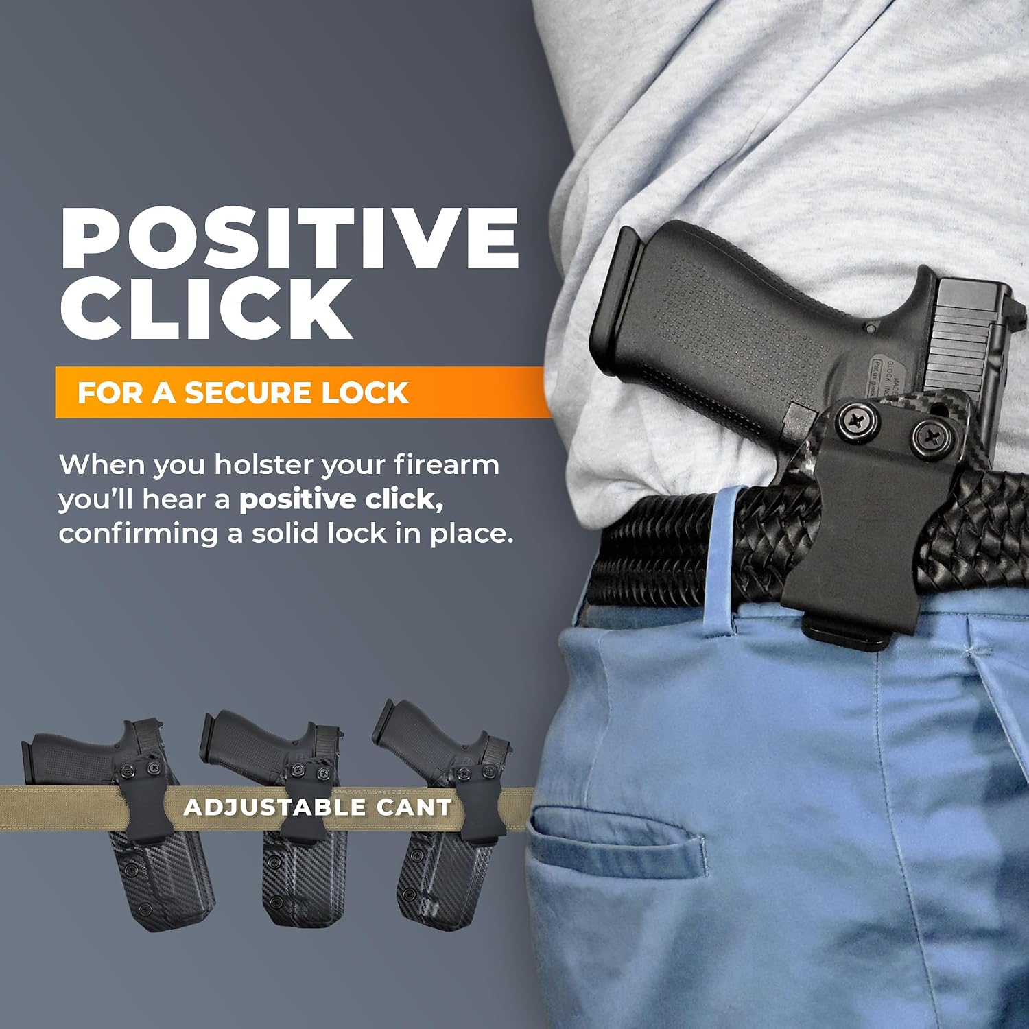 IWB Minimalist Holster - Inside The Waistband Holster - fits Rugr RXM 4''