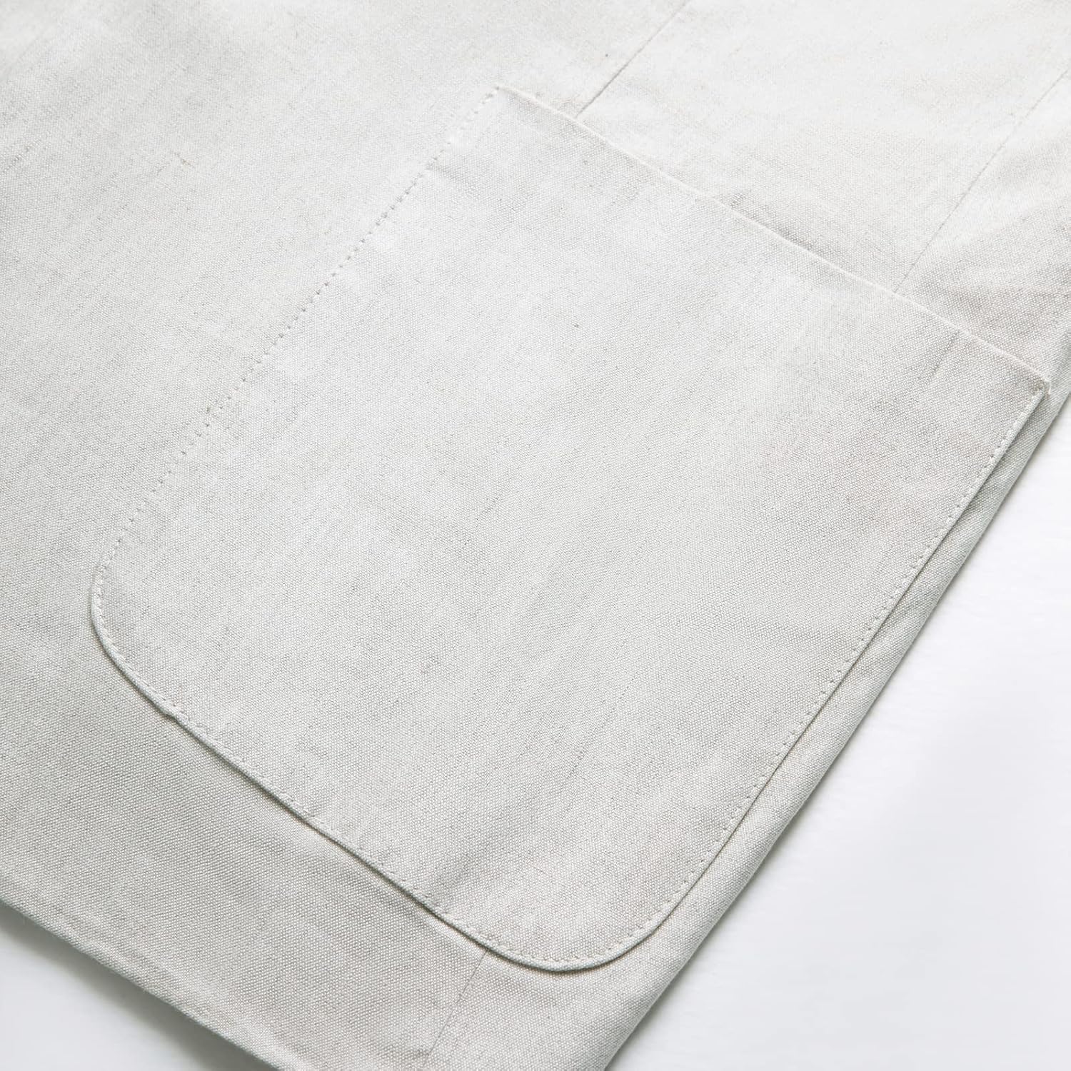 RONGKAI Mens Casual Linen Blazer Sports Coats Jacket for Men Slim Fit Two Button Lightweight Suit - Image 5