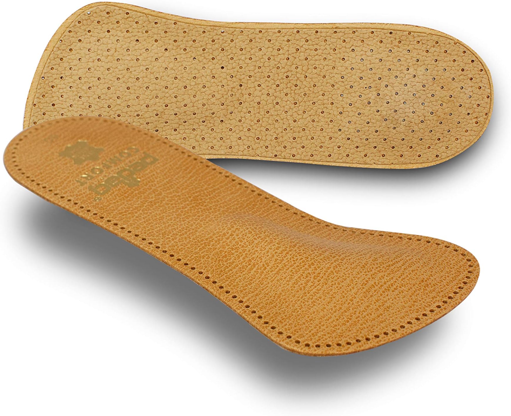pedag (US WOMEN7/EU 37) - 142 Comfort 3/4 Leather Orthotic with Supportive Metatarsal Pad and Heel Cushion, Tan