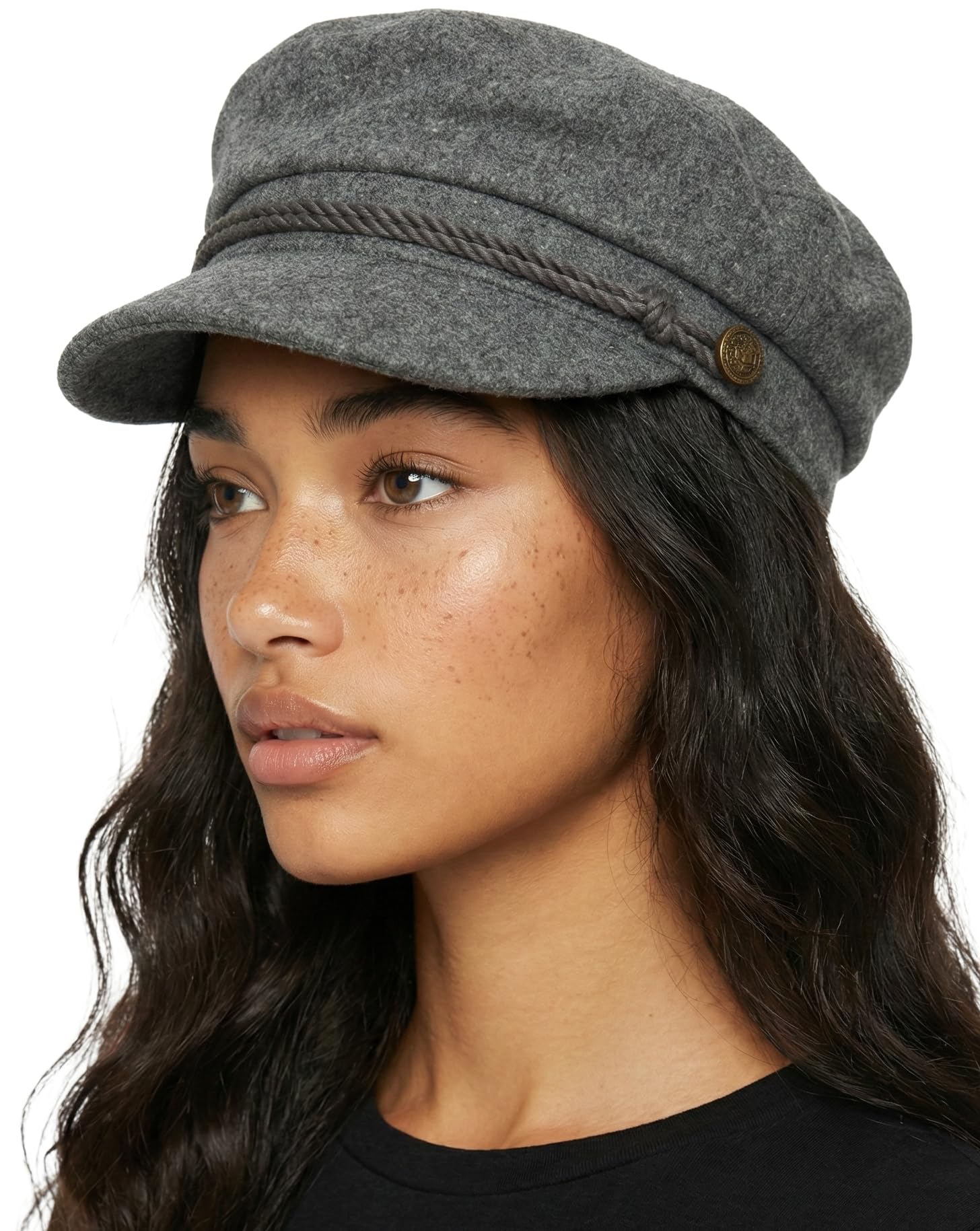 Funky Junque Greek Fisherman Newsboy Cap, Cotton Captains Bakerboy Hat