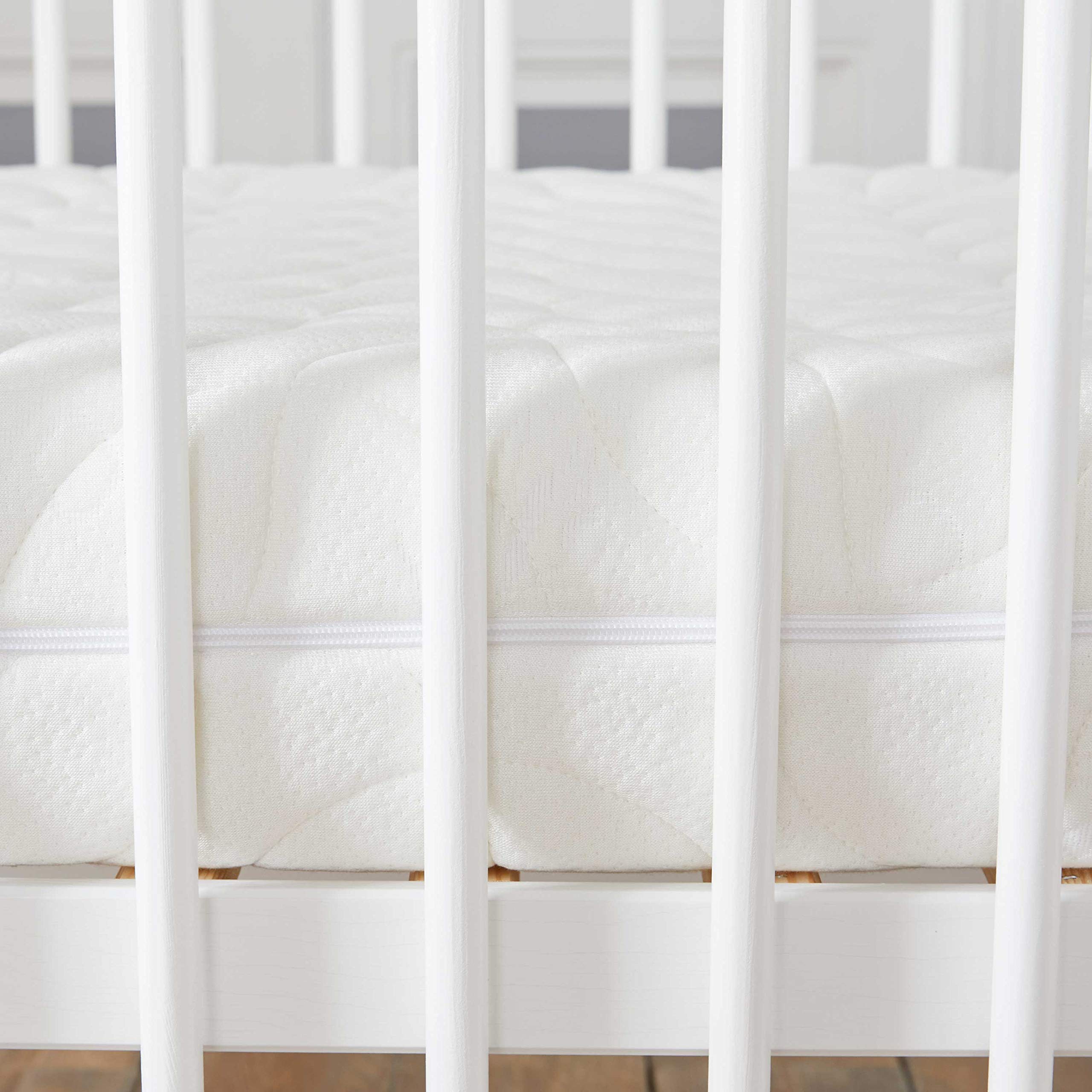 Babysom - Materasso Lettino Bambino | Per Neonato - Bambù Naturale - 70x140 cm - Altezza 14cm - Antiacari - Antisoffoco e Traspirante - Sfoderabile - Garanzia 10 anni