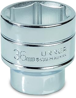 Urrea 5436HM 1/2-Inch Drive 6-Point 36mm Long Chrome Socket