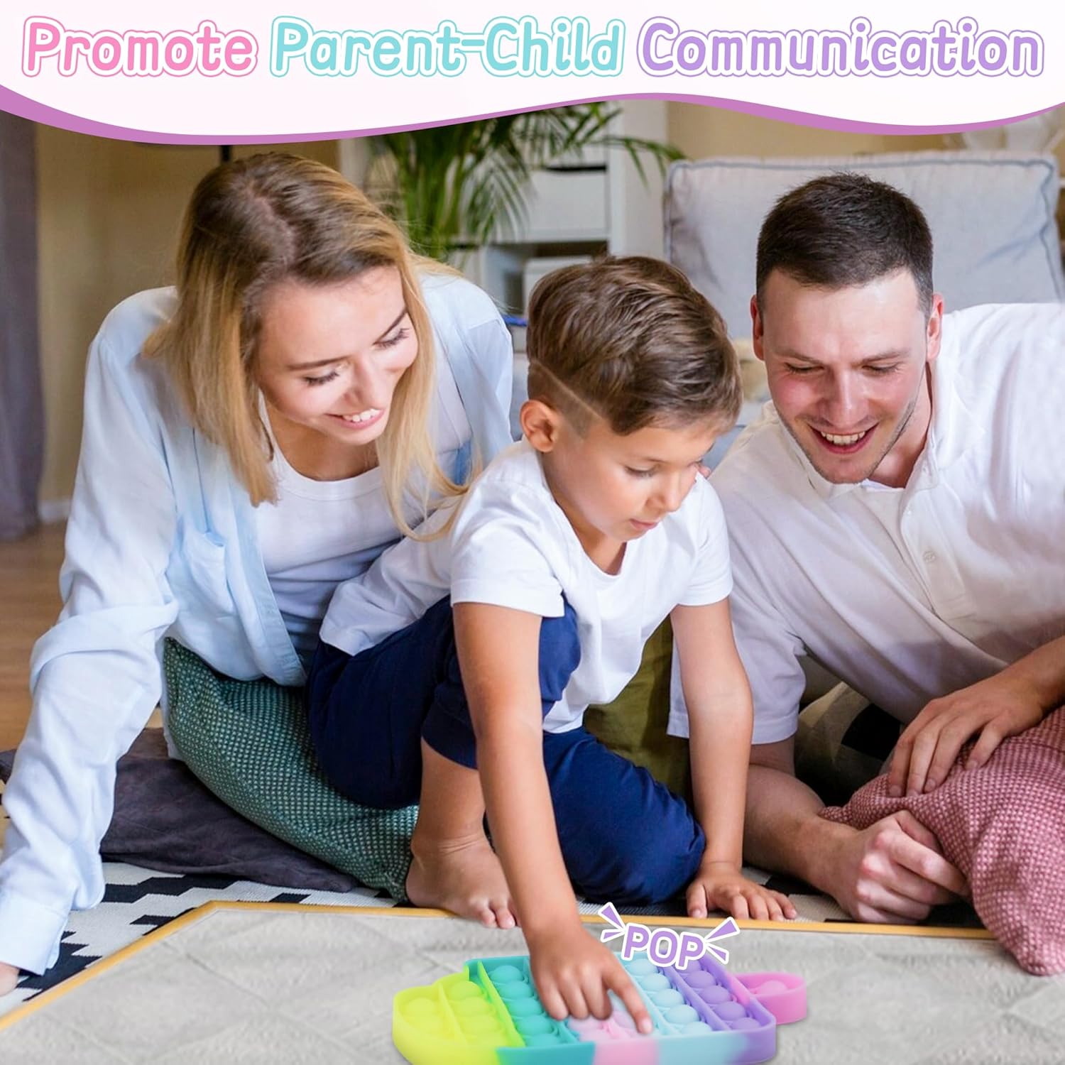 Ice Cream Fidget Toys, Push Bubble Sensory Toy for Kids Toddler Age 3 4 5 7 8 Silicone Stress Relief Small Stuff Birthday Party Gift Classroom Prize Travel Fidgets for Girls Boys Adults - Image 7