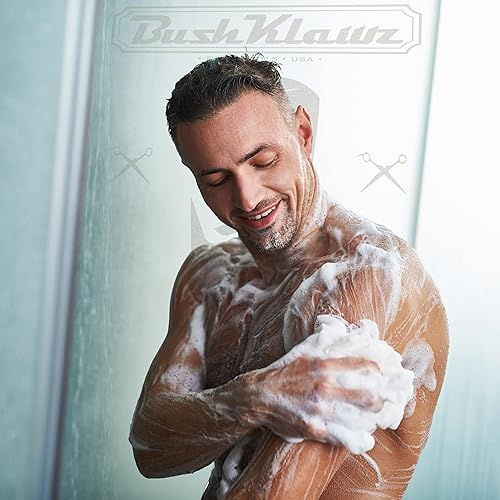 Miniatura 6 de BushKlawz Man Wash (13.5 oz, Active Prince) todo en uno Champú para barba y cuerpo acondicionador para barba aroma refrescante activo