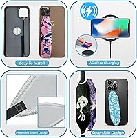 Vista 4 de Switchbands Correa de agarre para teléfono, paquete de 2 soportes reversibles para la parte trasera del teléfono, diseño antideslizante