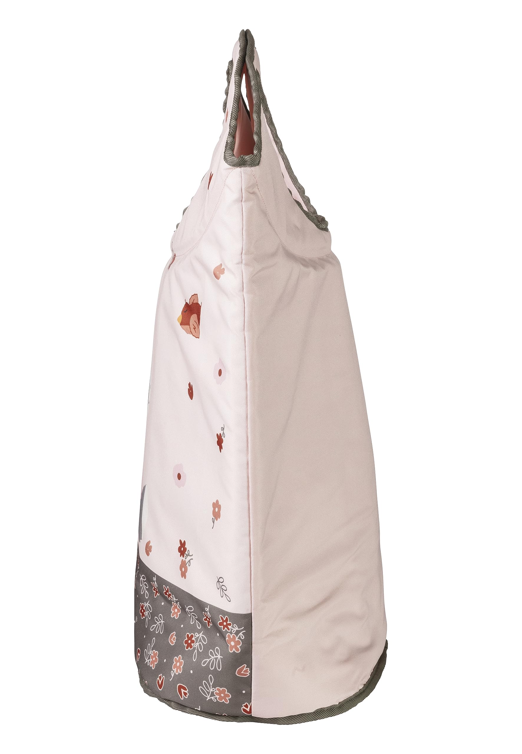 Panier de rangement pour chambre d'enfant Motif âne Emmi Girl Flora Rose
