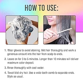 Punky Colour 3-in-1 Color Depositing Hair Cleanser & Conditioner, 8.5 fl oz. (Diamondista)