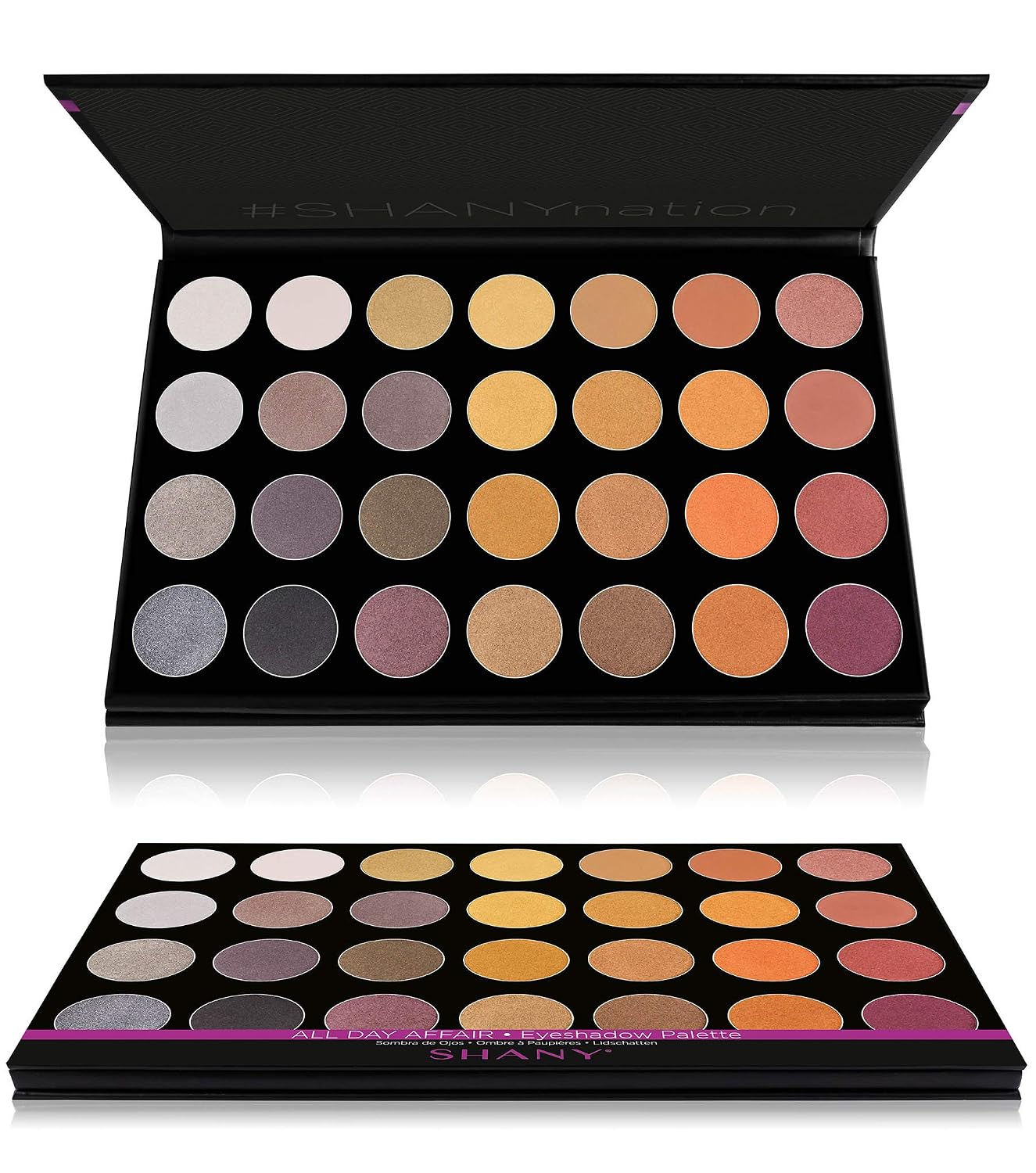 SHANY Masterpiece 28 Colors Eye shadow Bronzer Palette/Refill - ALL DAY AFFAIR