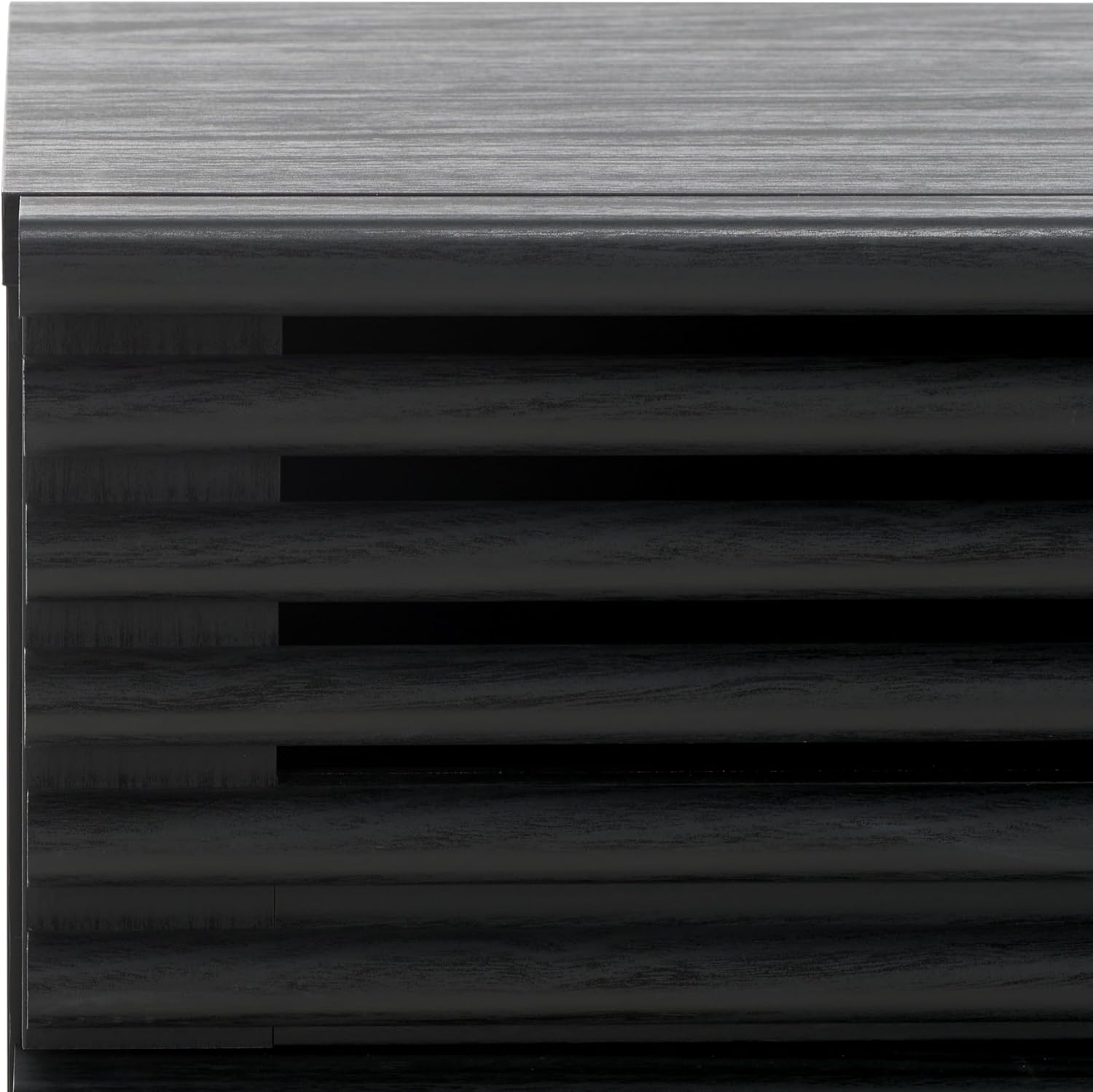 SAFAVIEH Home Collection Averi Black 2-Drawer Nightstand