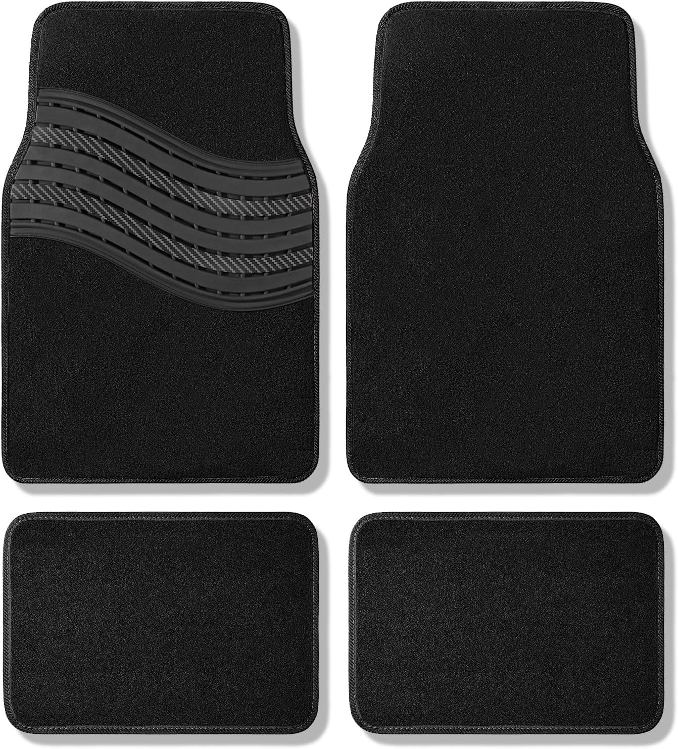 Road Comforts All Weather Floor Mat, 4 Pieces Sets Front