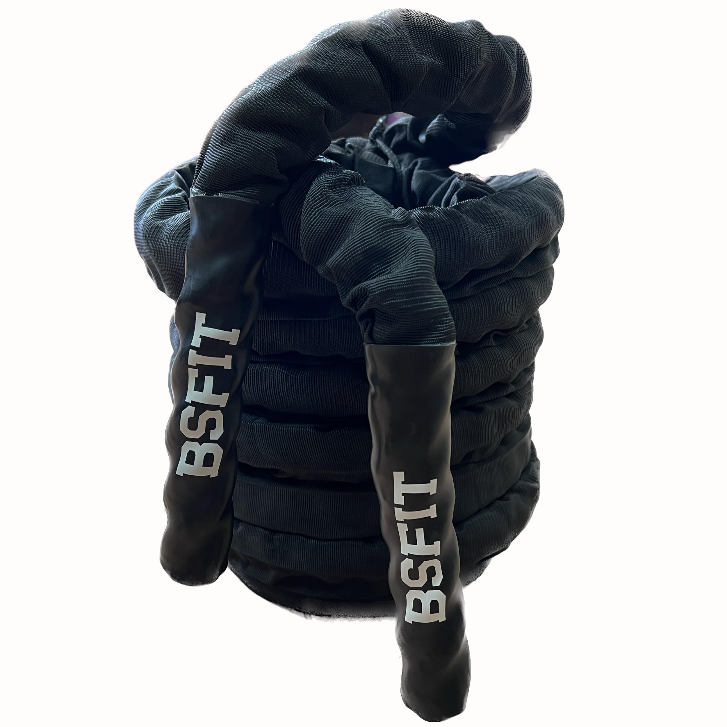 Cuerda de Batalla para Entrenamiento Funcional Tipo Battle Rope 9m / SOGA Entrenamiento con PROTECCIÓN Adicional DE Tela, Cuerda de Combate – Ideal para Entrenamiento y Rope Training
