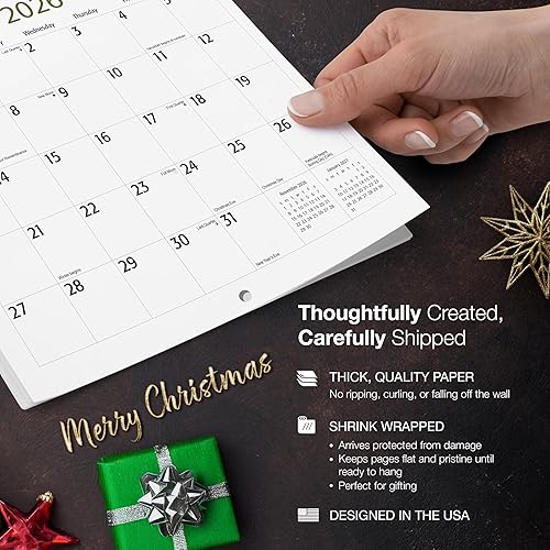 Miniatura 4 de MICASA PRESS Basset Hounds - Calendario de pared 2026 de 12 meses  12 x 24 pulgadas abierto  Papel grueso y resistente  Regalo de vacaciones  Lindo