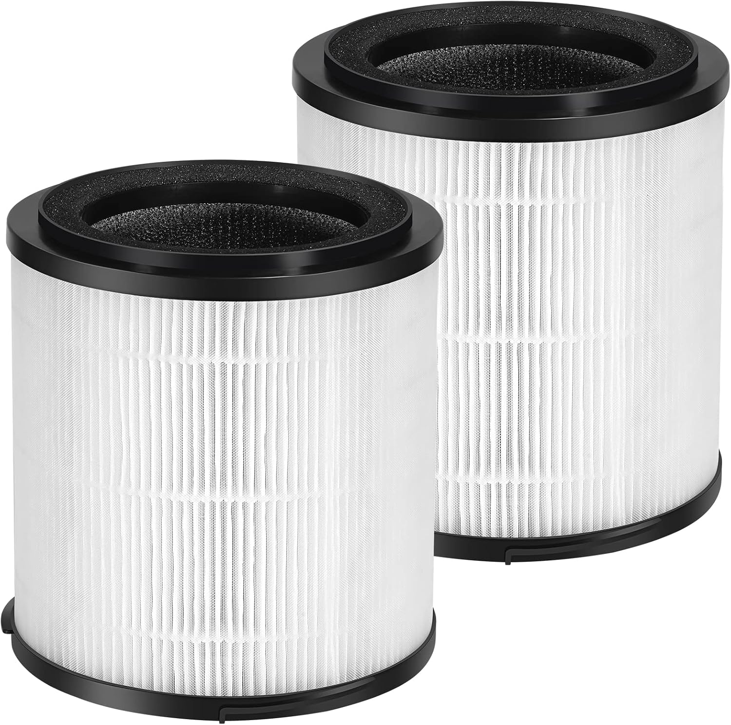 KJ150F-C02 True HEPA Replacement Filter for SilverOnyx 5-Speed Air Purifier (Large Room500 sq ft) for Pets, Smoke and Dust