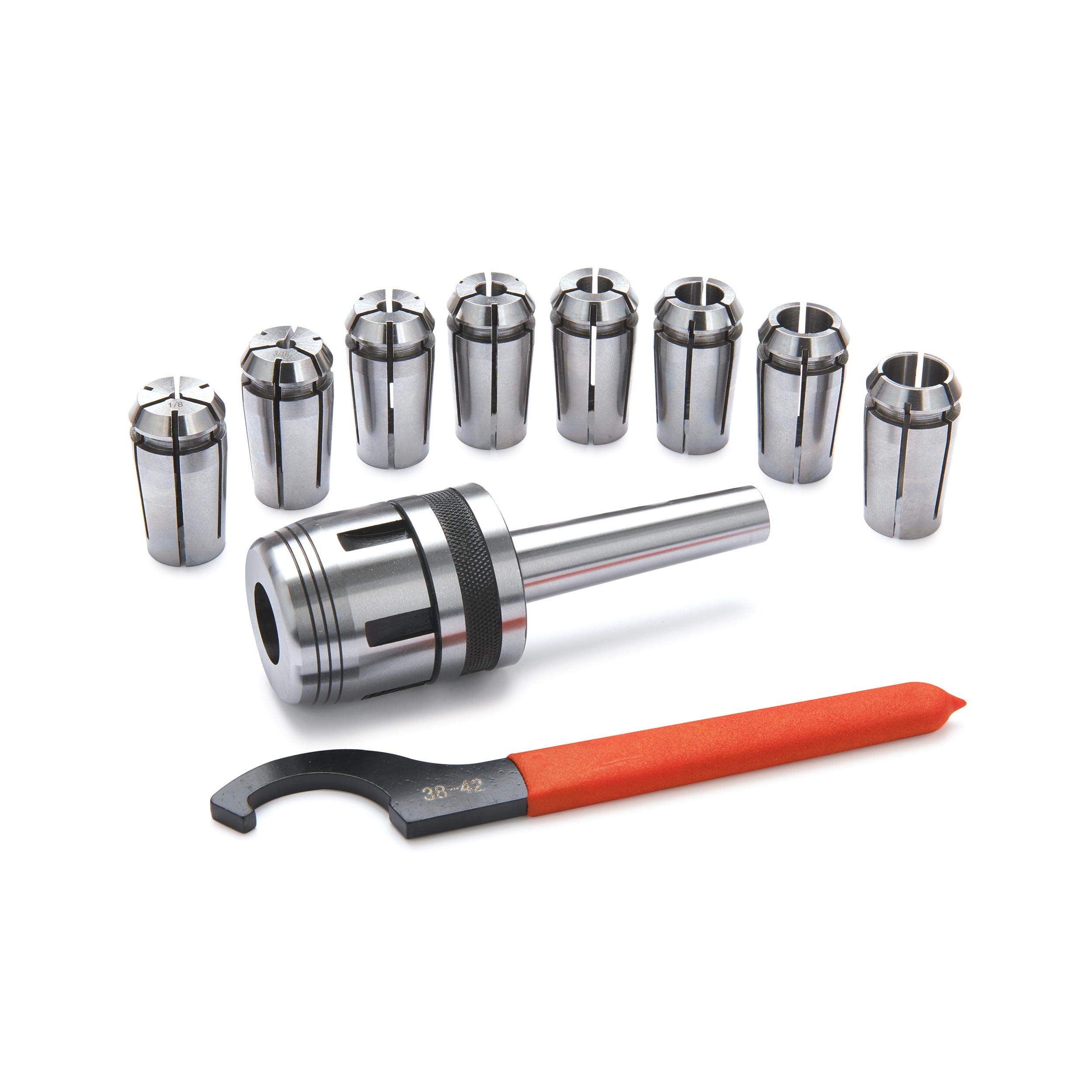 Woodriver Turners Collet Chuck Set #2 Mt - Power Lathe Chucks