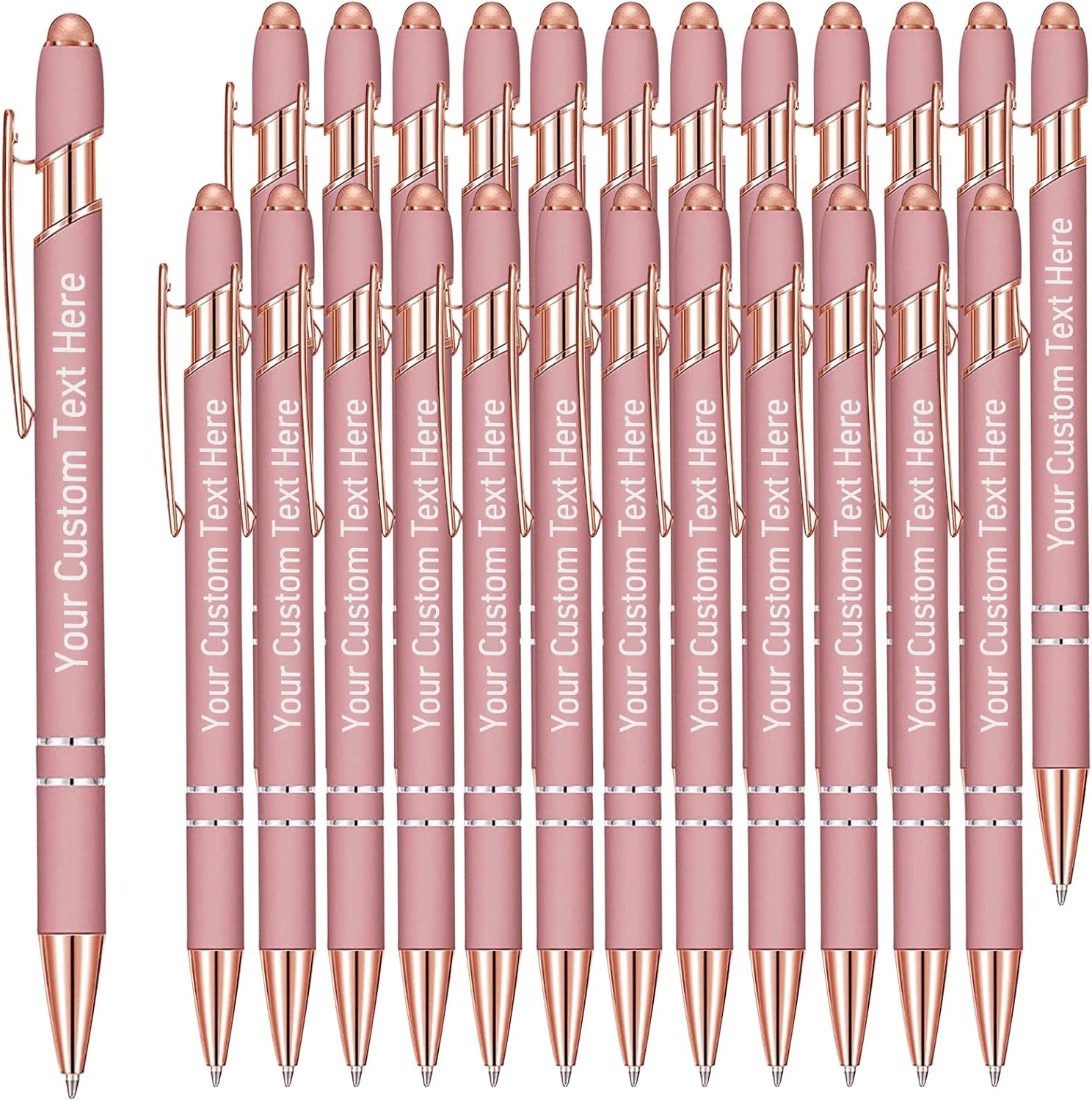 Up to 500 Personalized Pens Bulk Custom Ballpoint Pens