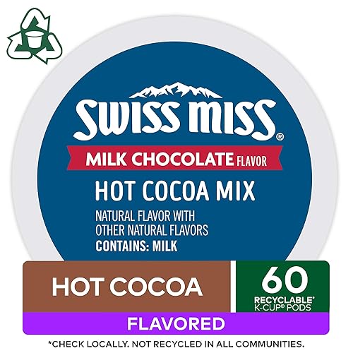 Vista 93 de Swiss Miss Milk Chocolate Hot Cocoa Keurig - Cápsulas de taza K