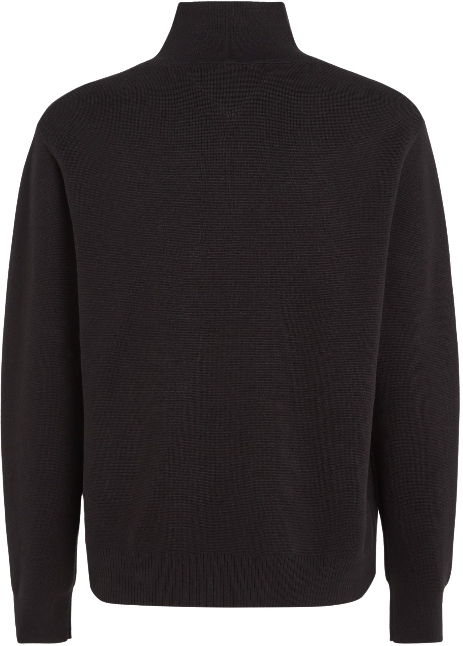 Tommy Jeans Jersey con Cremallera Hombre Regular Fit Half Zip con Cuello Vuelto