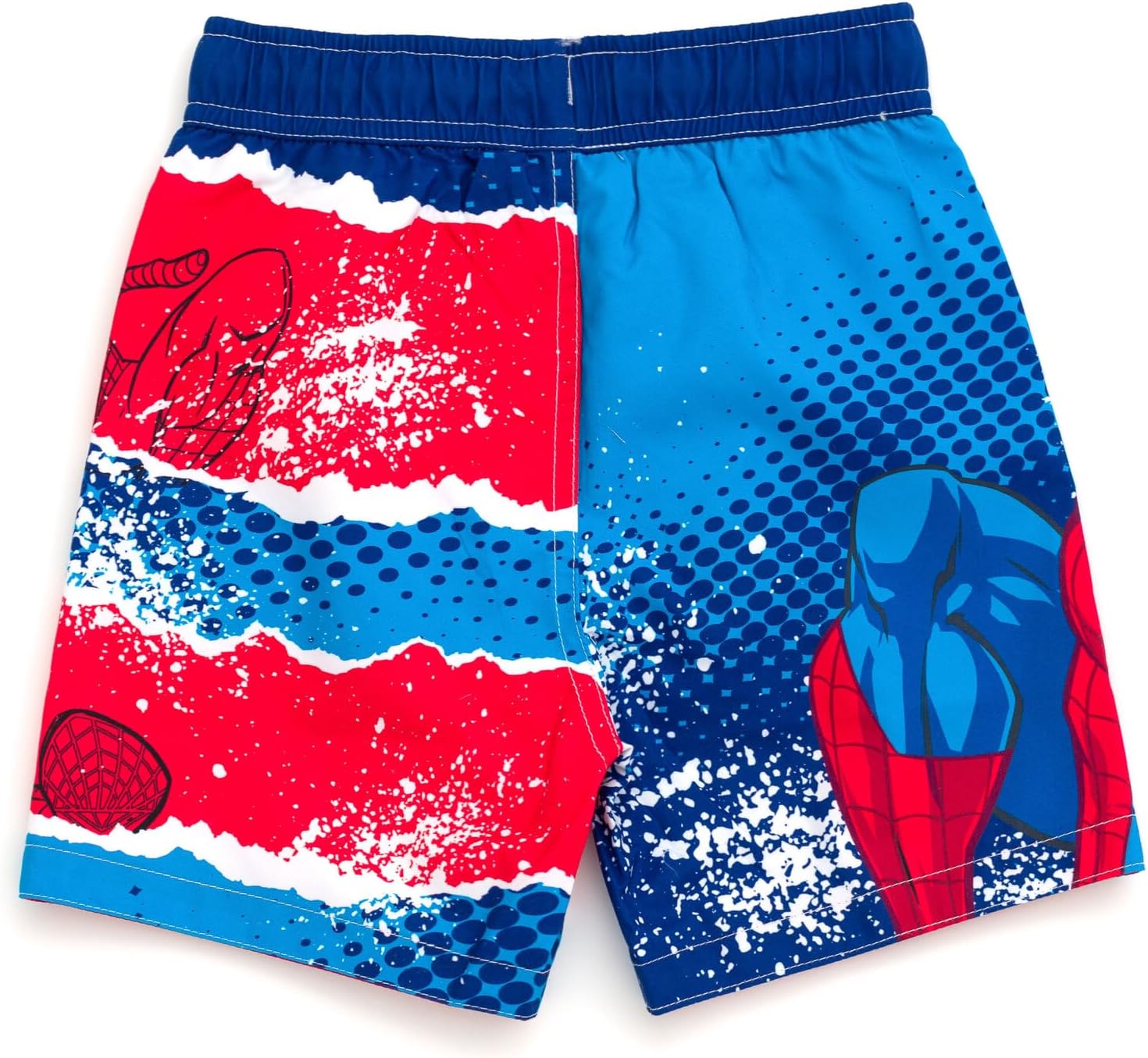 Marvel Raglan Rash Guard and Swim Trunks UPF 50+ Outfit Set Toddler to Big Kid Sizes (2T - 18-20)
