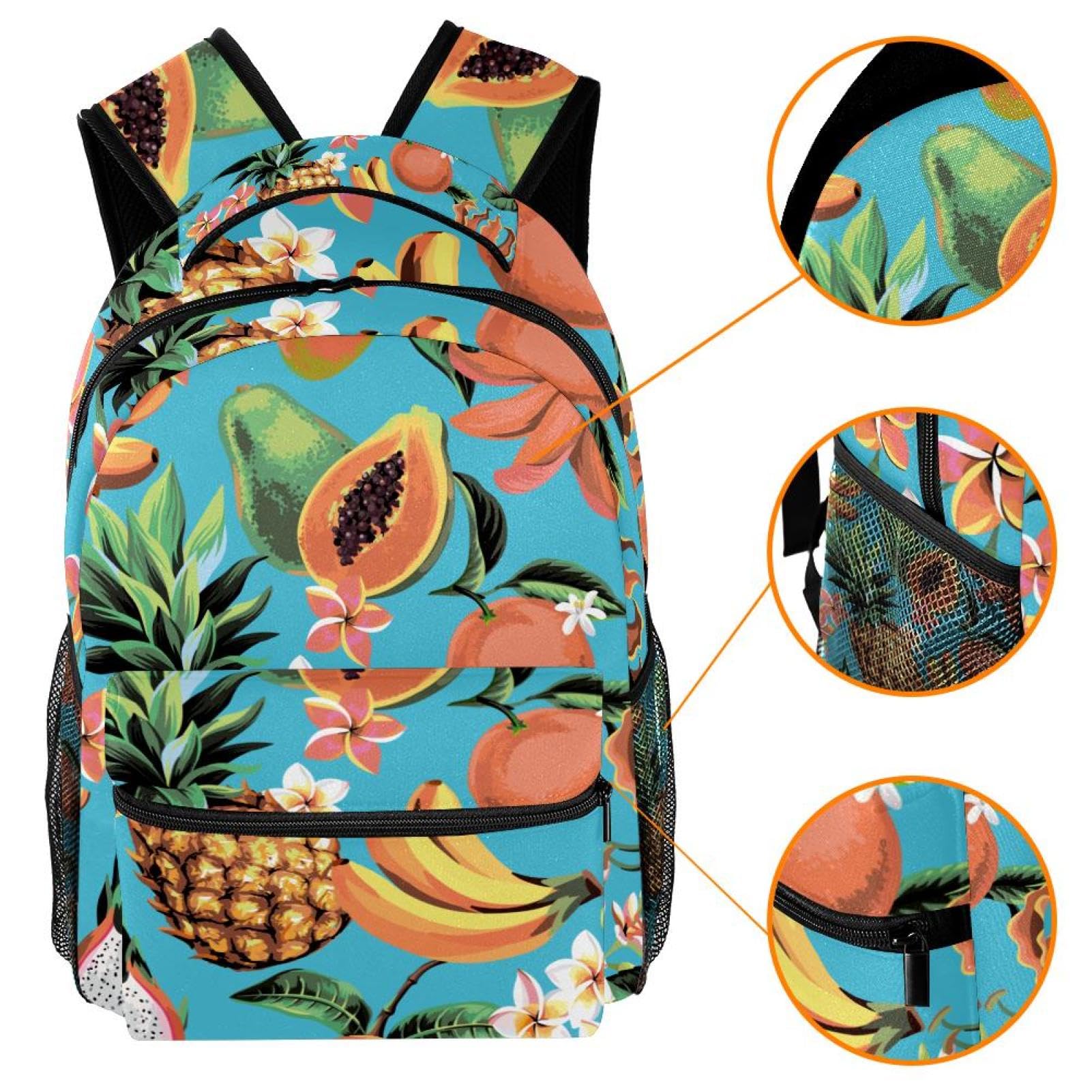 Zaino scolastico per uomini e donne, borsa estiva da viaggio per computer portatile, zaino leggero per università, zaino casual per libri