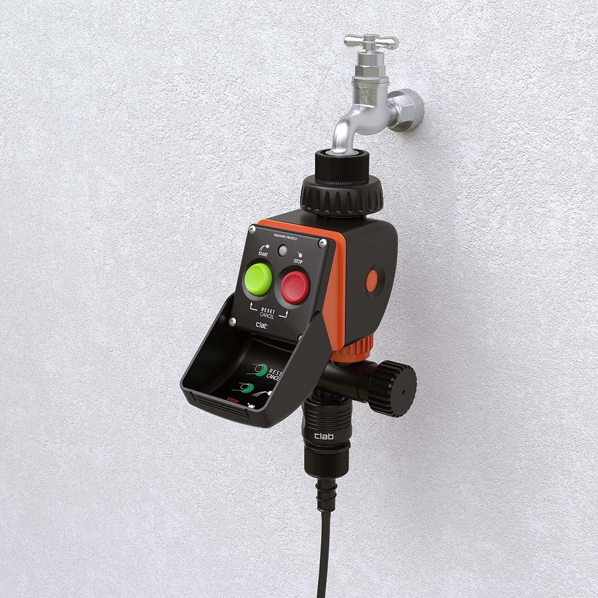 90763 Timer Kit 20 Pratico, impianto di irrigazione automatico a goccia