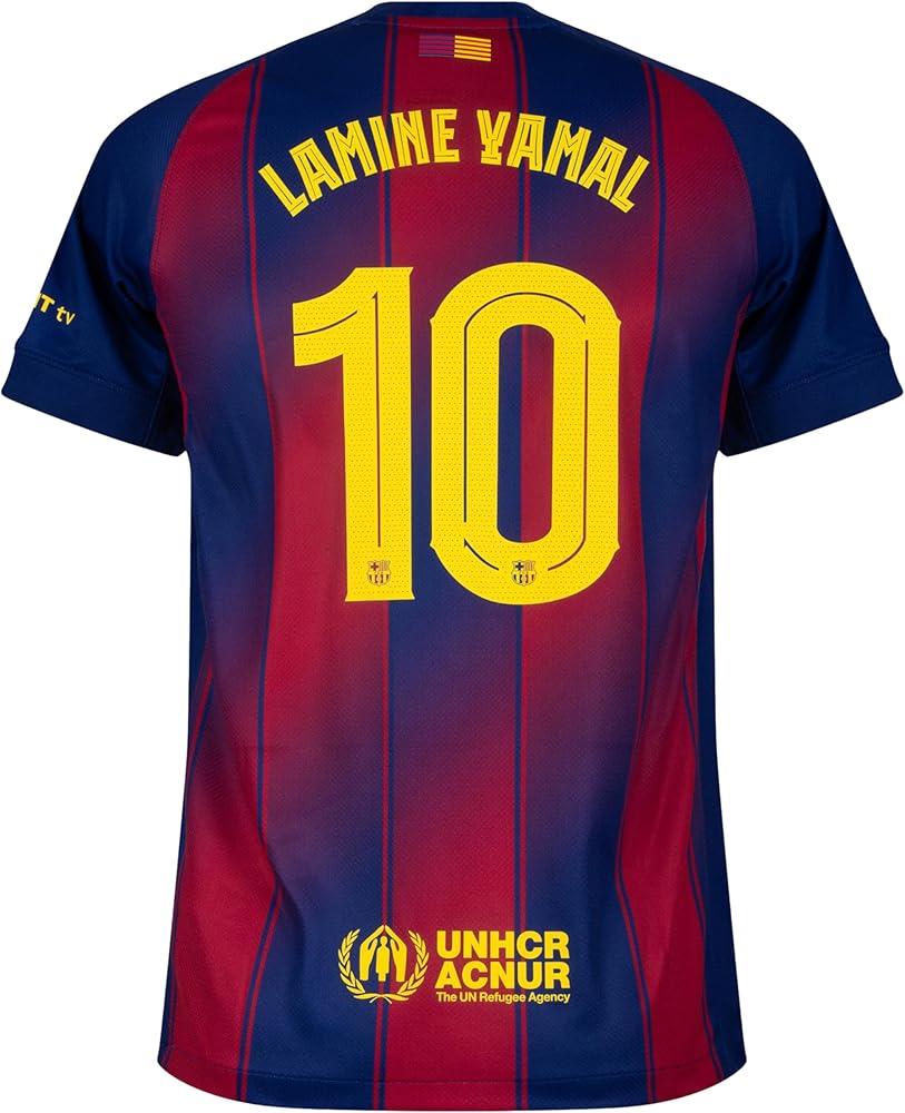 Amazon.com: Lamine Yamal Home 2025 - S : Sports & Outdoors