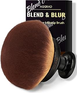 Brocha Kabuki ultra grande de mezcla y desenf...