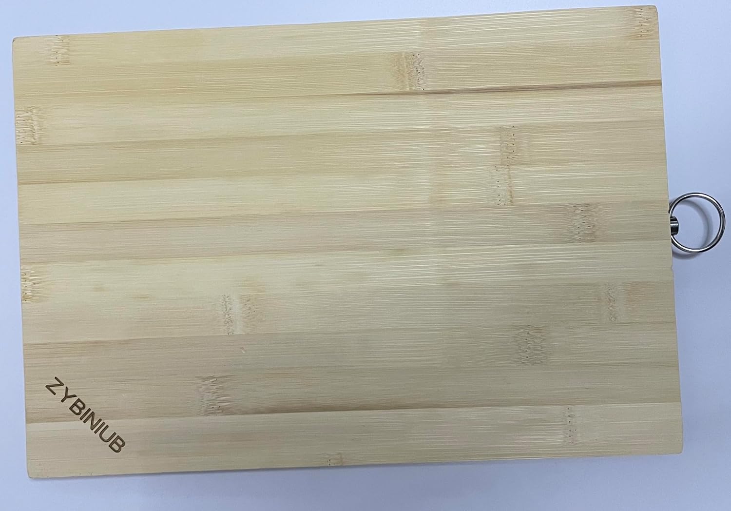 ZYBINIUB Rectangular Cutting Board, Bamboo Cutting Boards for Kitchen, Kitchen Chopping Board for Meat