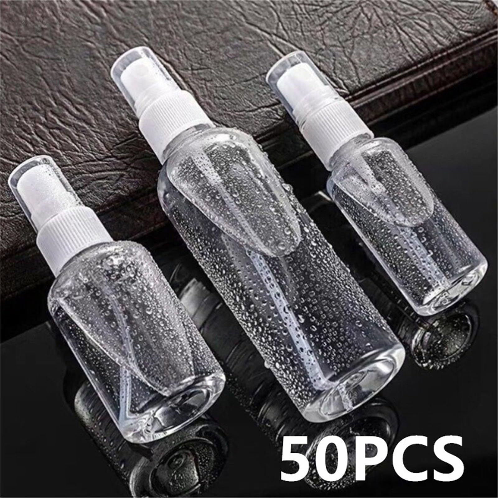 Botes Viaje Botella de plástico rellenable, atomizador de Perfume, Botella de Spray vacía, Herramienta de Viaje portátil(100ml)