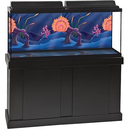 space fish tank decorations