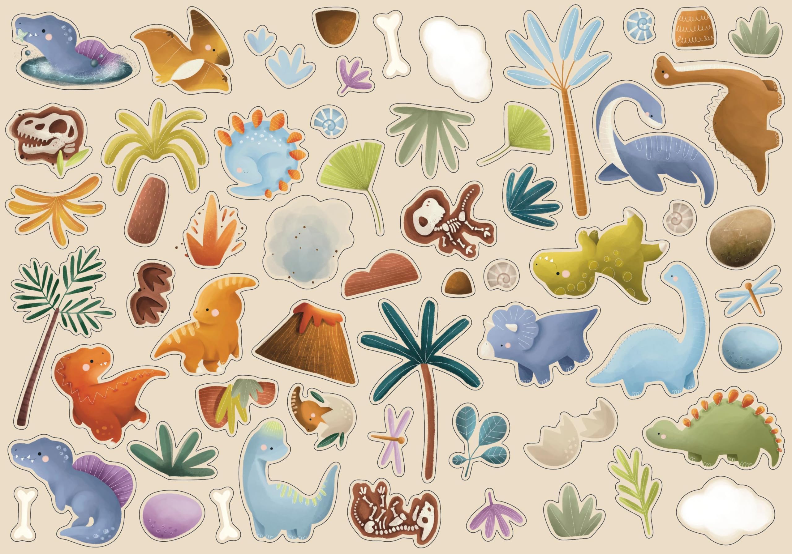 Dinosauri-Dinosaurs-Les dinosaures. Magnetic box e book. Ediz. multilingue. Con 35 magneti: Magnetic Box Set